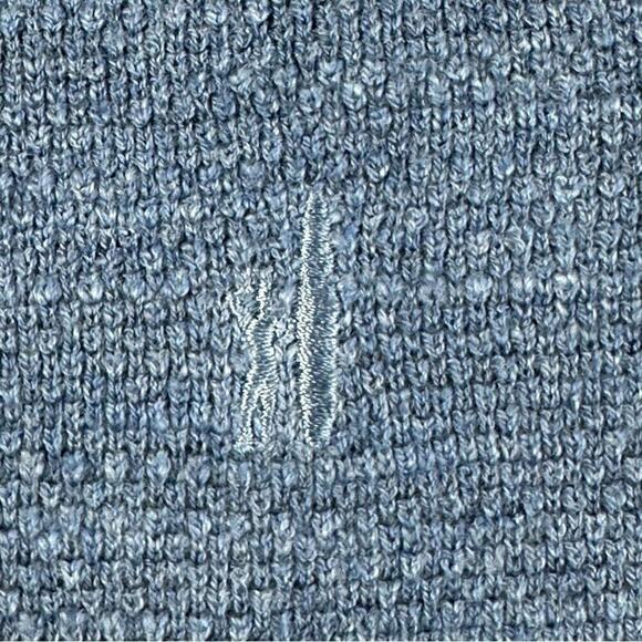 Johnnie -O V Neck Long Sleeve Belmore Sweater XXL Laguna Blue Lightweight‎ - Picture 5 of 9